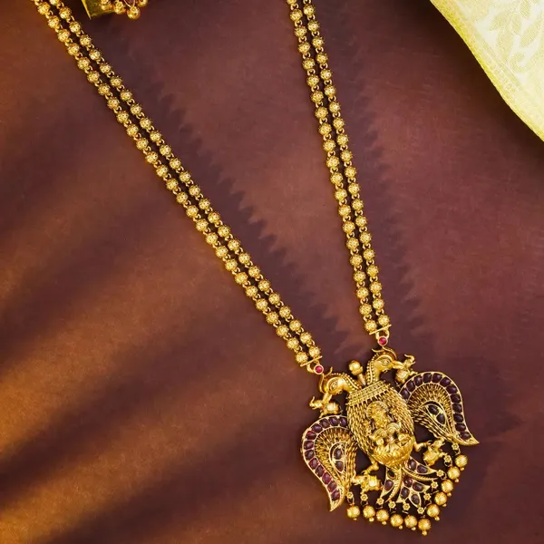 Antique_Gandaberunda_Pendant_Set_T_44_Red
