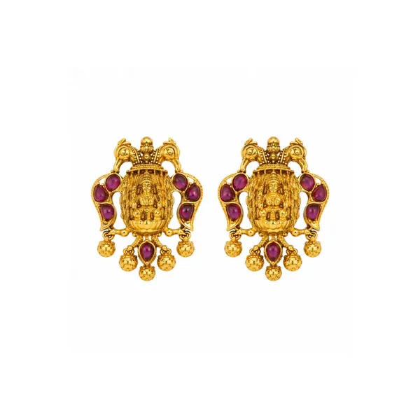 Antique_Gandaberunda_Pendant_Set_T_44_Red