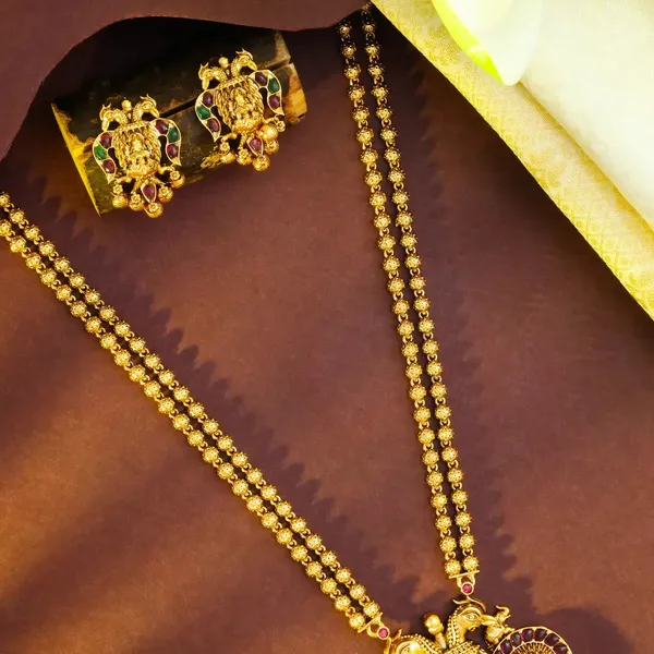 Antique_Gandaberunda_Pendant_Set_T_44_Green