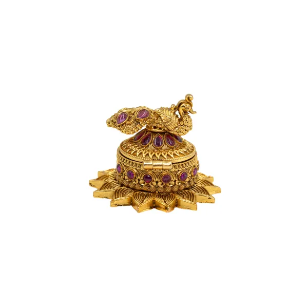 Peacock_Design_Sindoor_Box_T_68_Red