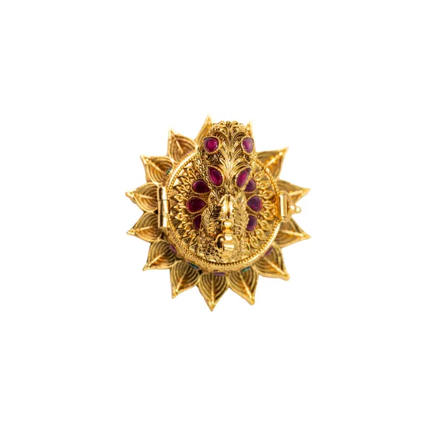 Peacock_Design_Sindoor_Box_T_68_Red
