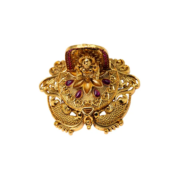 Antique_Finish_Handcrafted_Laxmi_Sindoor_Box_T_66_Red