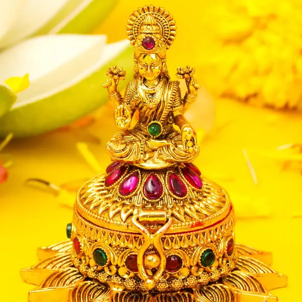 Antique_Laxmi_Sindoor_Box_T_64_Green