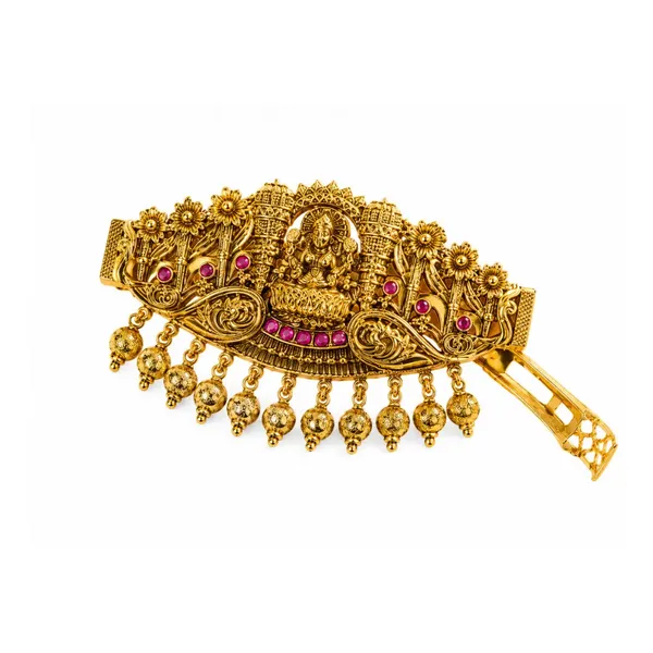 Swarna_Sakhi_Hair_Clip_N_621a_Red