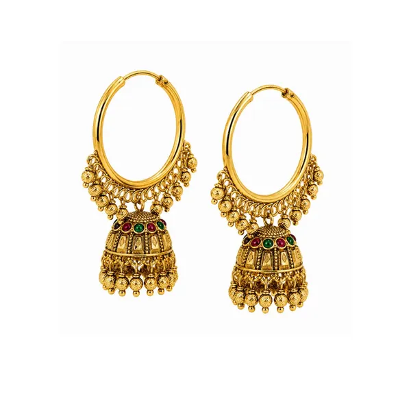 Heritage_Antique_Gold_Plated_Bali_T_22_Green