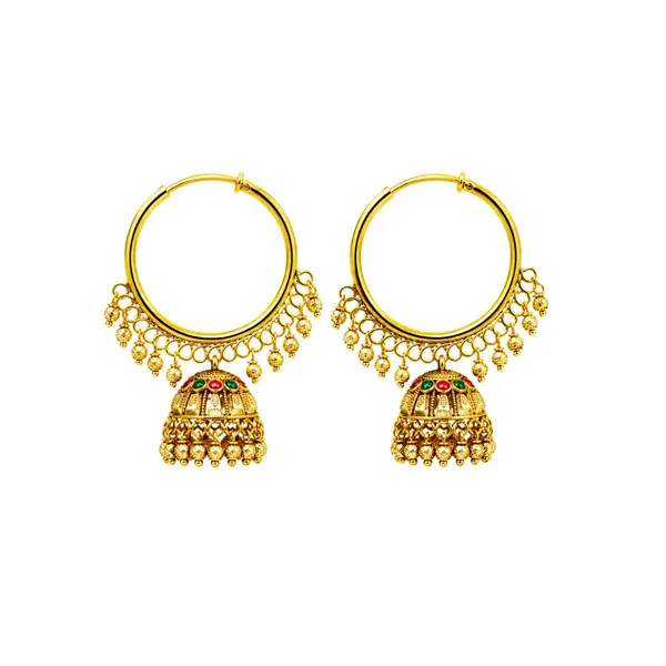 Heritage_Antique_Gold_Plated_Bali_T_22_Green