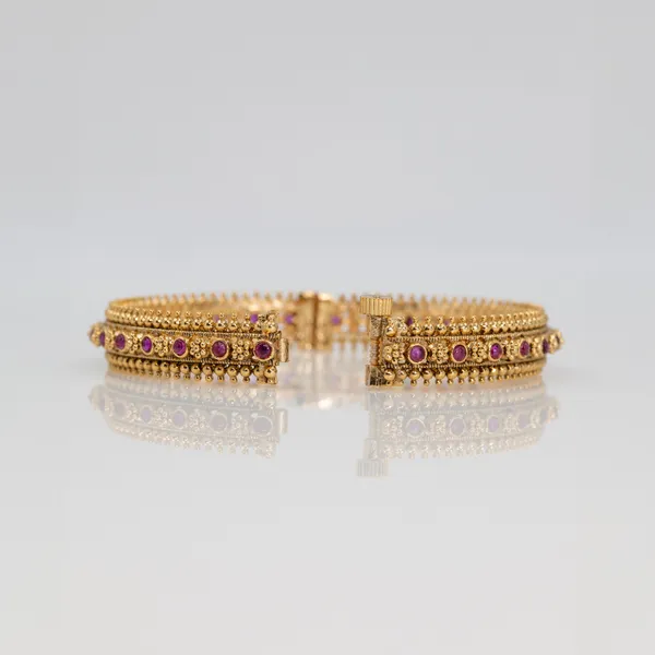 Handcrafted_Antique_Paired_Bangle_V_1824_Green_Pack_Of_4