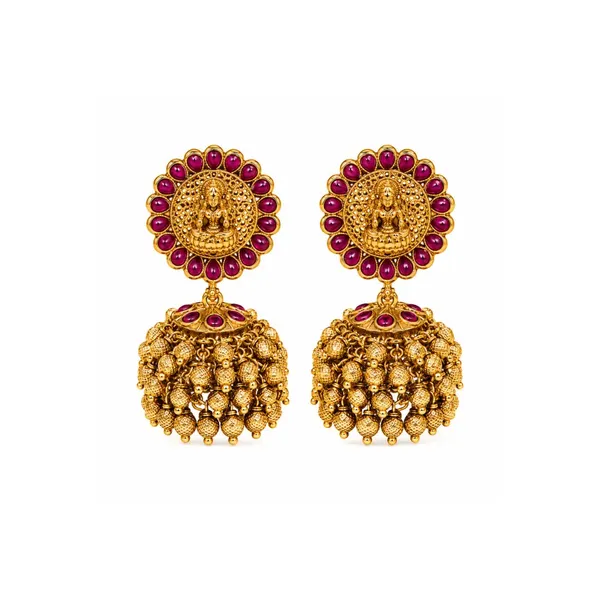 Divine_Lakshmi_Heritage_Jhumka_V_366_White_Green