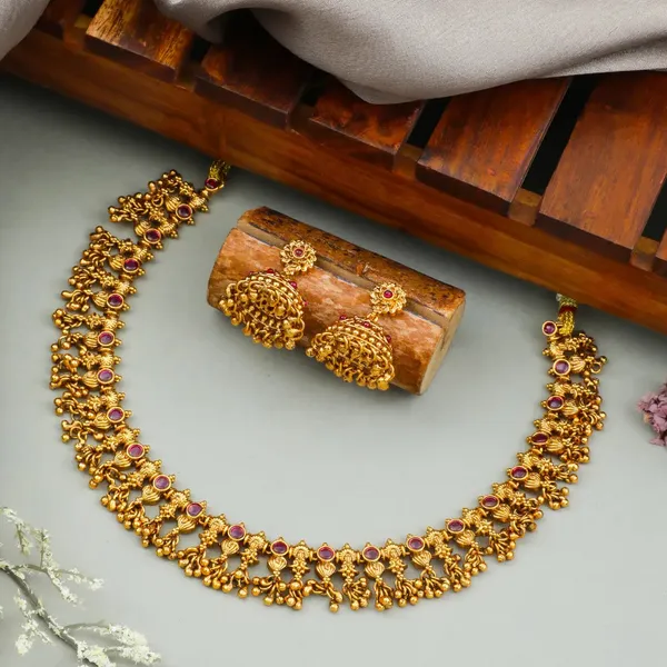 Traditional_South_Indian_Temple_Necklace_Set_K_1787_Red