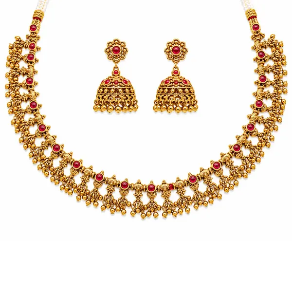 Traditional_South_Indian_Temple_Necklace_Set_K_1787_Green
