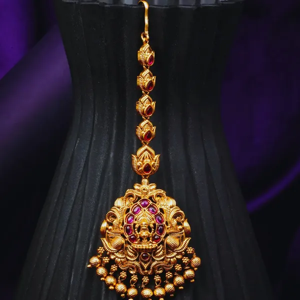 Antique_Lakshami_Maang_Tikka_R_1516_Red