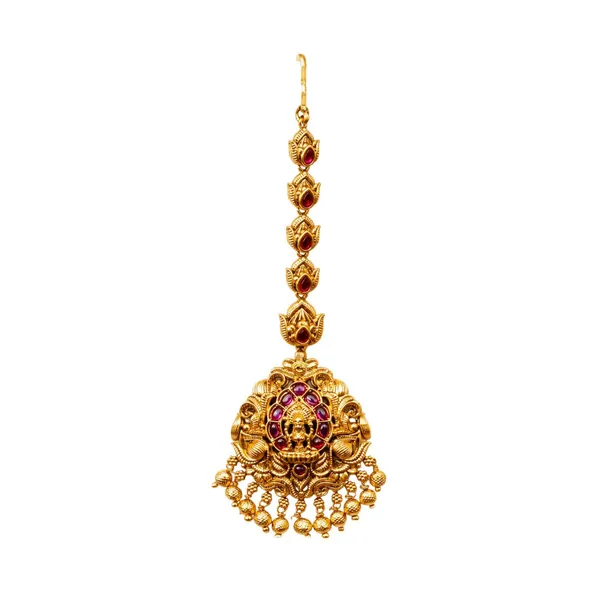 Antique_Lakshami_Maang_Tikka_R_1516_Green