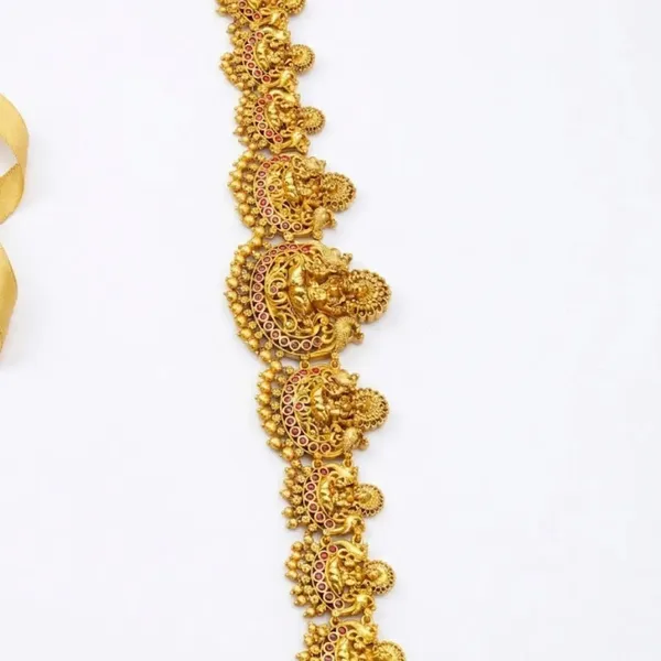 Antique_Gold_Plated_Laxmi_Temple_Kamarbandh_V_1909_Red