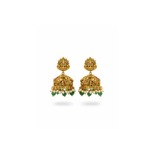 Laxmi_Design_Temple_Jewellery_Long_Necklace_Set_South_Indian_Bridal_J_1243_Green