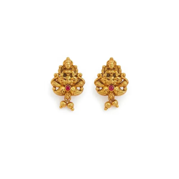 Traditional_Temple_Jewellery_Short_Necklace_Set_With_Jhumka_Earrings_K_1768_Red