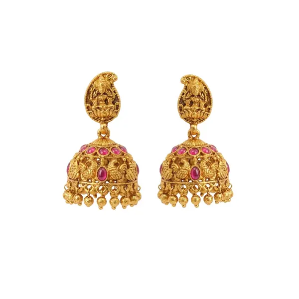 Lakshmi_Temple_Jewellery_Short_Necklace_Set_With_Jhumka_Earrings_K_1910_Red