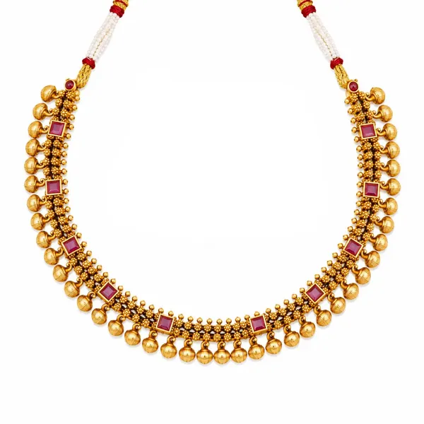 Traditional_Temple_Jewellery_Short_Necklace_Set_With_Ruby_Stones_J_1764_Red