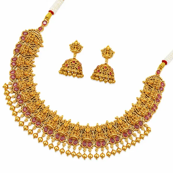 Anugraha_Lakshmi_Temple_Jewellery_Choker_Set_With_Ruby_Stones_K_1911_Red