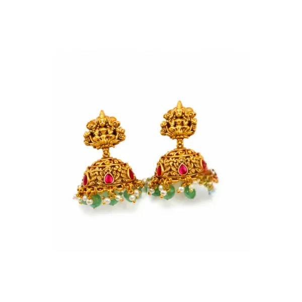 Tirumala_Haram_Gold_Plated_Tirupati_Temple_Necklace_Set_J_975_Red
