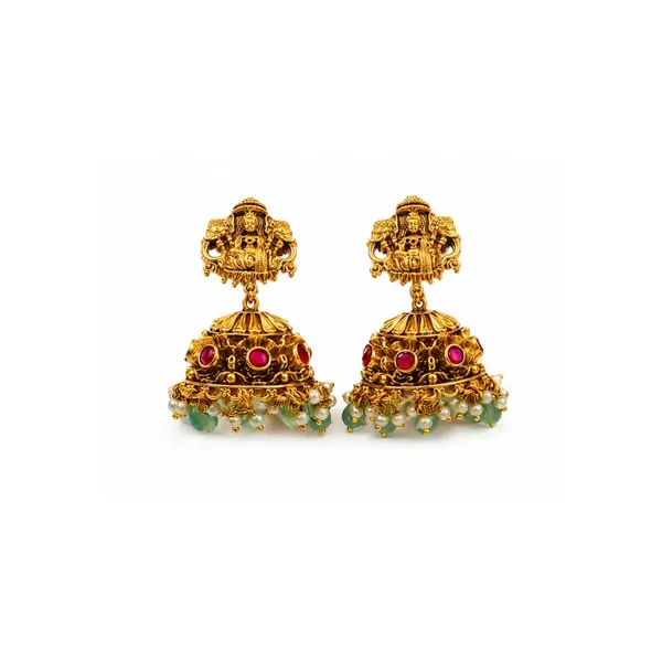 Rajeshwari_Long_Haram_Gold_Plated_Queen_Goddess_Temple_Necklace_J_973_Red