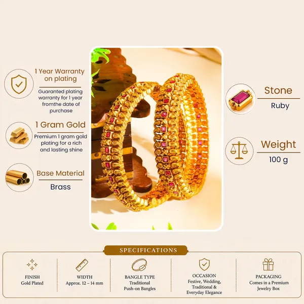 Annapurna_Valaya_Kada_Bangle_Gold_Plated_Abundance_Temple_Bangle_V_2335_Red