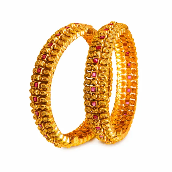 Annapurna_Valaya_Kada_Bangle_Gold_Plated_Abundance_Temple_Bangle_V_2335_Red