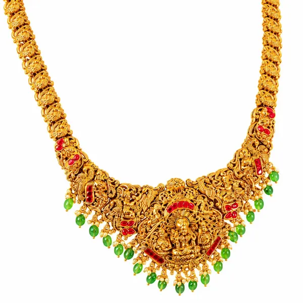 Sridevi_Kalasha_Kantha_Long_Necklace_Set_Gold_Plated_Temple_Jewellery_J_857_Red