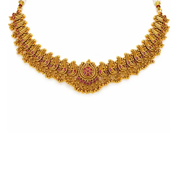 Swarna_Navaratna_Kodi_Kanti_Combo_Necklace_Set_Gold_Plated_Temple_K_1883n_Red