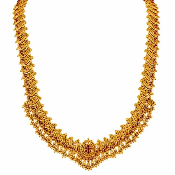 Swarna_Navaratna_Kodi_Kanti_Combo_Necklace_Set_Gold_Plated_Temple_K_1883n_Red
