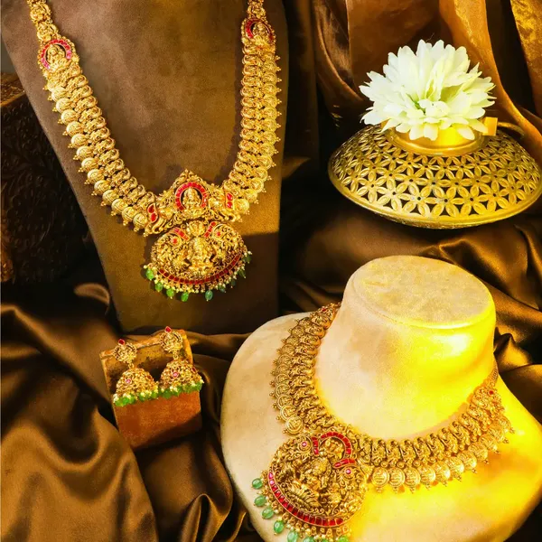 Swarna_Pachi_Manga_Kanti_Combo_Necklace_Set_Gold_Plated_Temple_Red