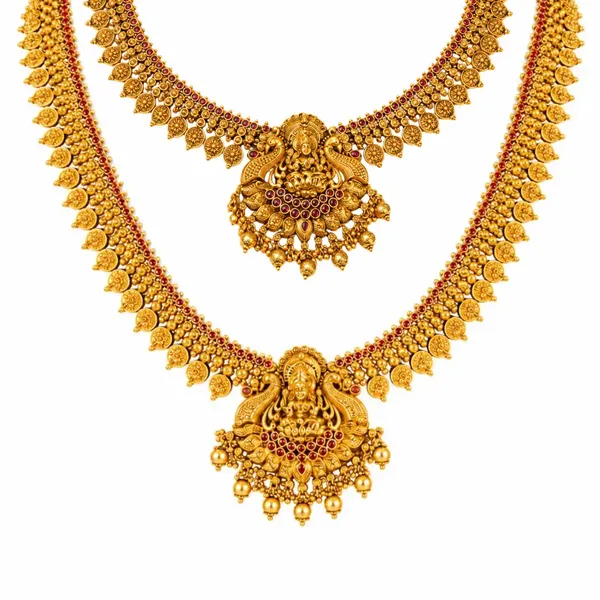 Antique_Kodi_Swarna_Mala_Haar_Combo_Necklace_Set_Gold_Plated_Temple_K_1893n_Red