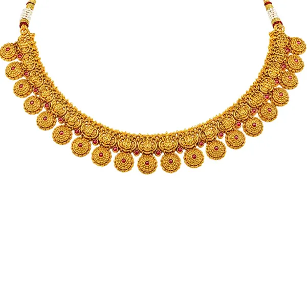 Antique_Swarna_Kodi_Kanti_Combo_Necklace_Set_Gold_Plated_Temple_Red