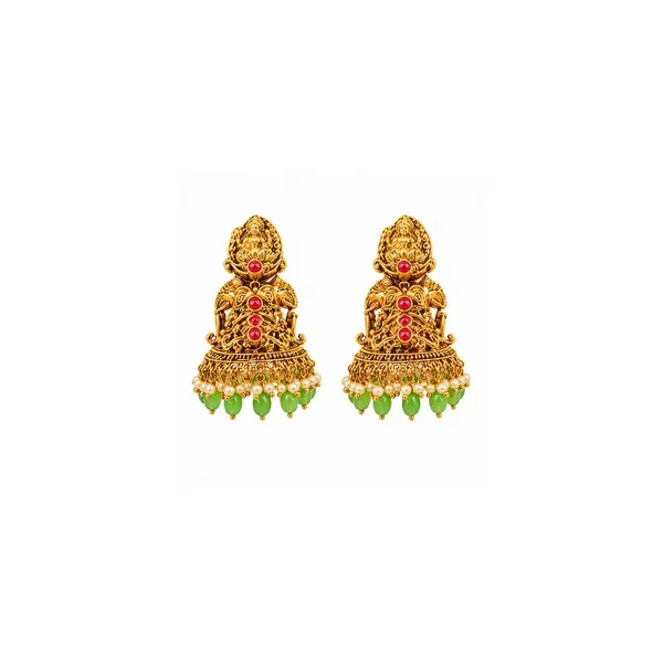 Kamalam_Swarna_Navaratna_Kanti_Long_Necklace_Set_Gold_Plated_Temple_J_1014_Red