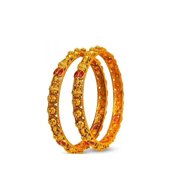 Kamalam_Muthu_Swarna_Kanti_Paired_Bangle_Gold_Plated_Temple_Jewellery_V_2394_Red