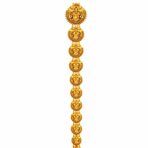 Antique_Gold_Finish_Temple_Inspired_Hair_Choti_V_2092_Gold