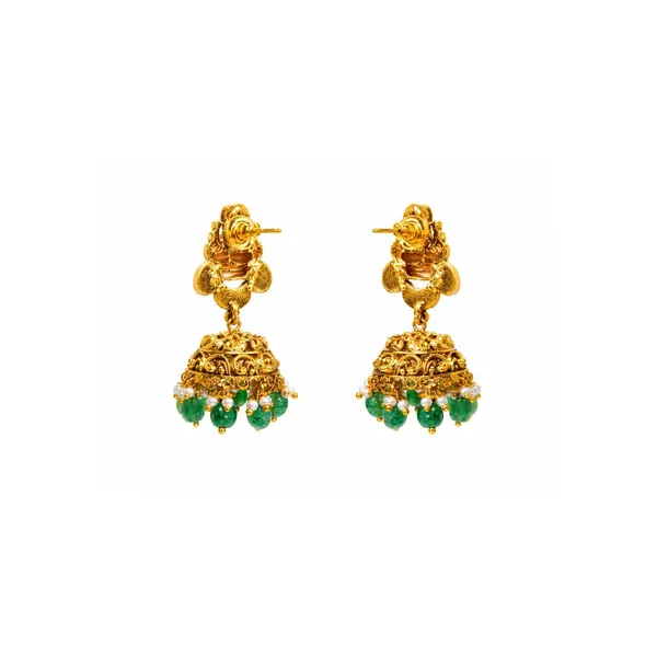 Lakshmi_Kemp_Temple_Jewellery_Short_Necklace_Set_K_1190_Red