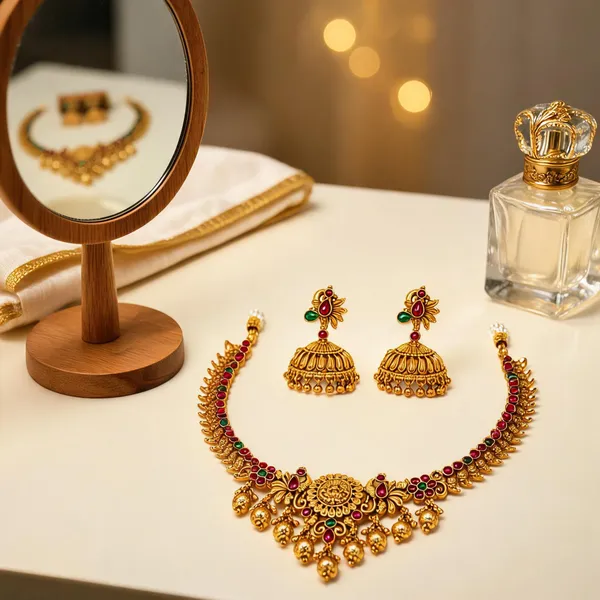 Soulful_Shine_Necklace_Set_Green