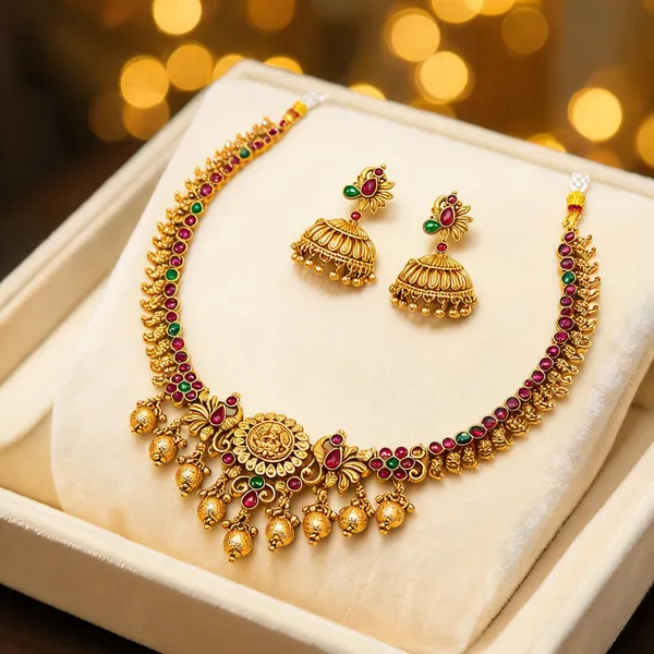 Soulful_Shine_Necklace_Set_Green