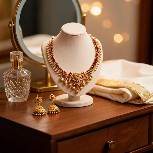 Soulful_Shine_Necklace_Set_Red