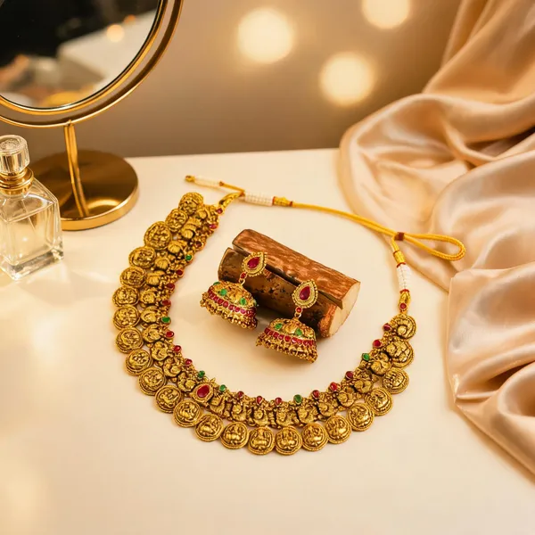 Antique_Necklace_Set_Green