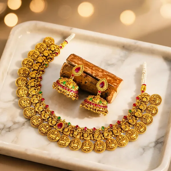 Antique_Necklace_Set_Green