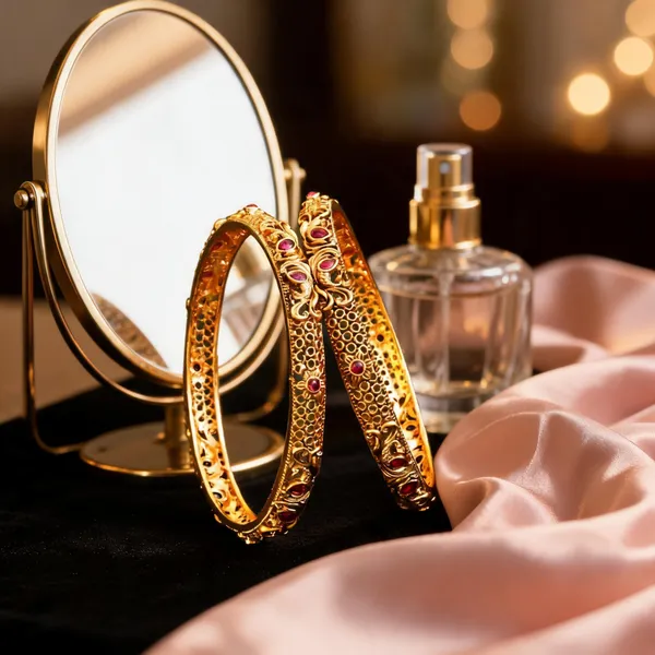 Regal_Peacock_Gold_Plated_Antique_Bangle_Red_Pack_Of_2