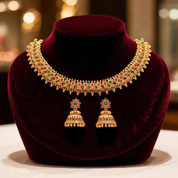 Antique_Necklace_Set_Green