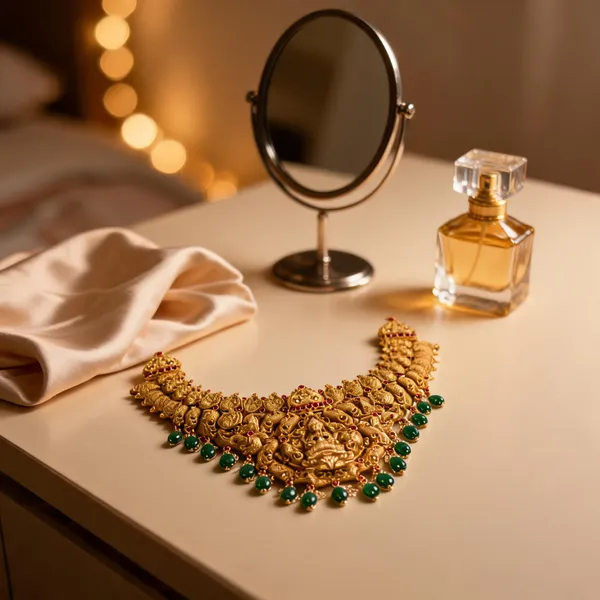 Antique_Necklace_Set_Green