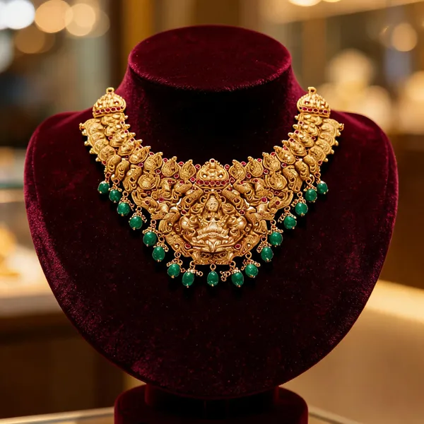 Antique_Necklace_Set_Green