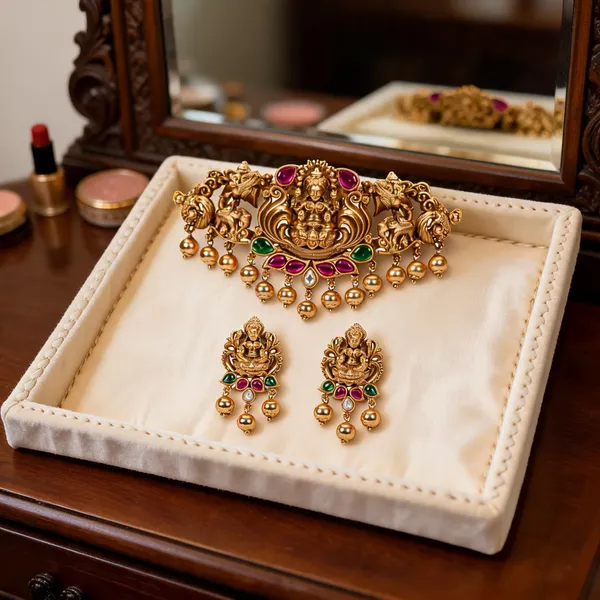 Antique_Choker_Set_Green
