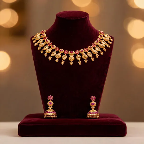 Mystic_Temple_Necklace_Set_Red