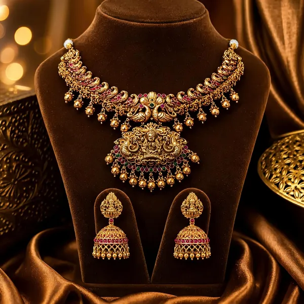 Throne_Shine_Necklace_Set_Green