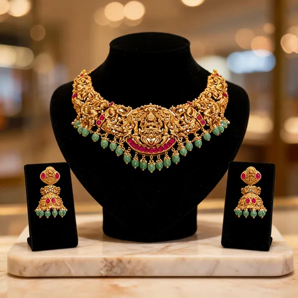 Luxe_Heritage_Necklace_Set_Red