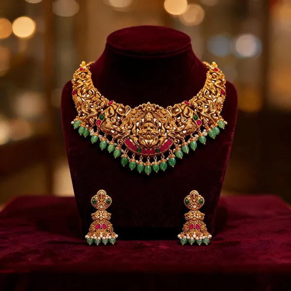 Luxe_Heritage_Necklace_Set_Green